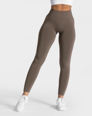 Teveo Classy Leggings Taupe | VWGOBR-162