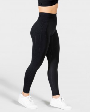 Teveo Focus Scrunch Leggings Schwarz | PMOEGK-735