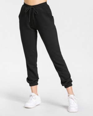 Teveo Oversized Jogger Schwarz | CZUJPQ-024