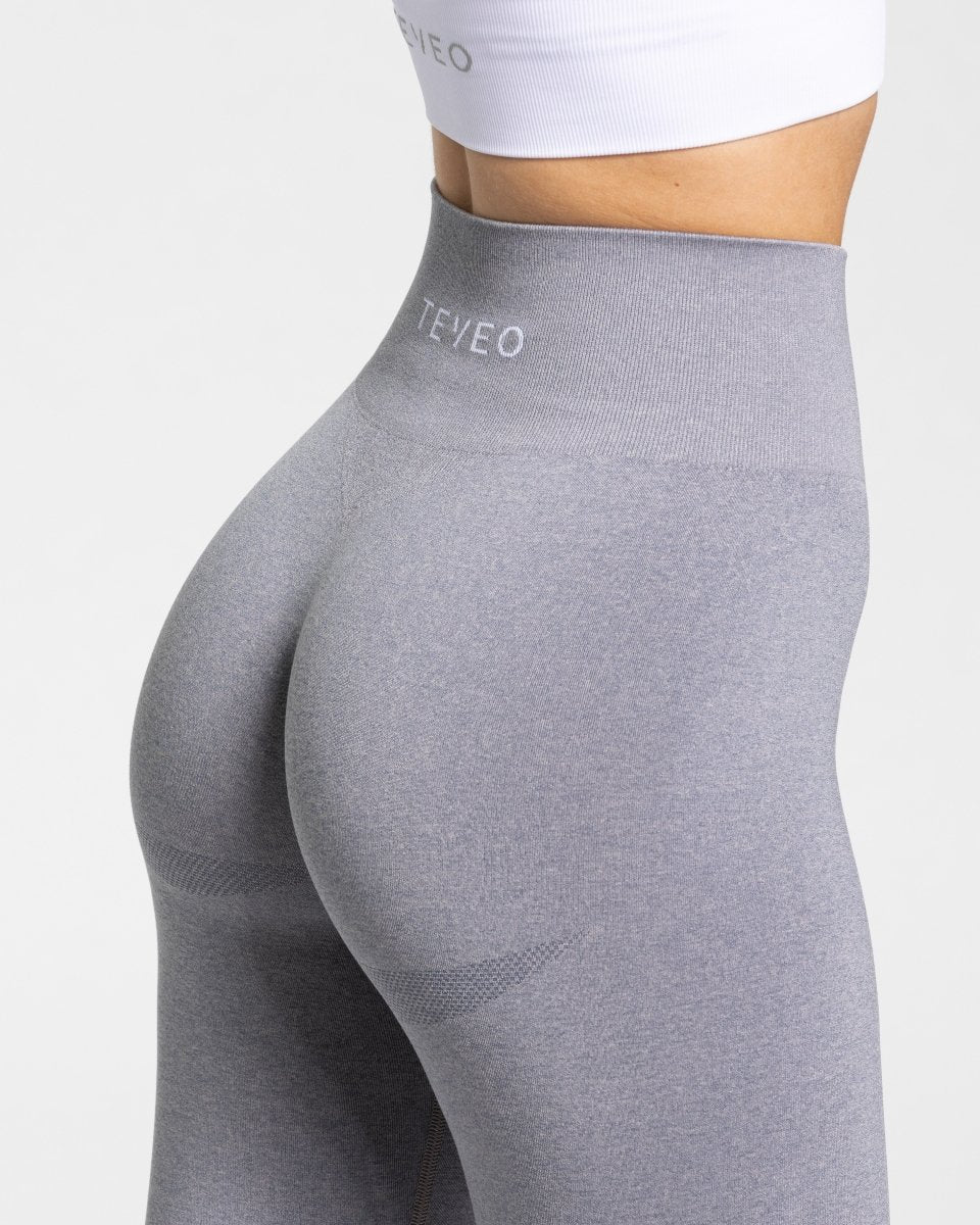 Teveo Classy Leggings Gray | WPQFGN-742