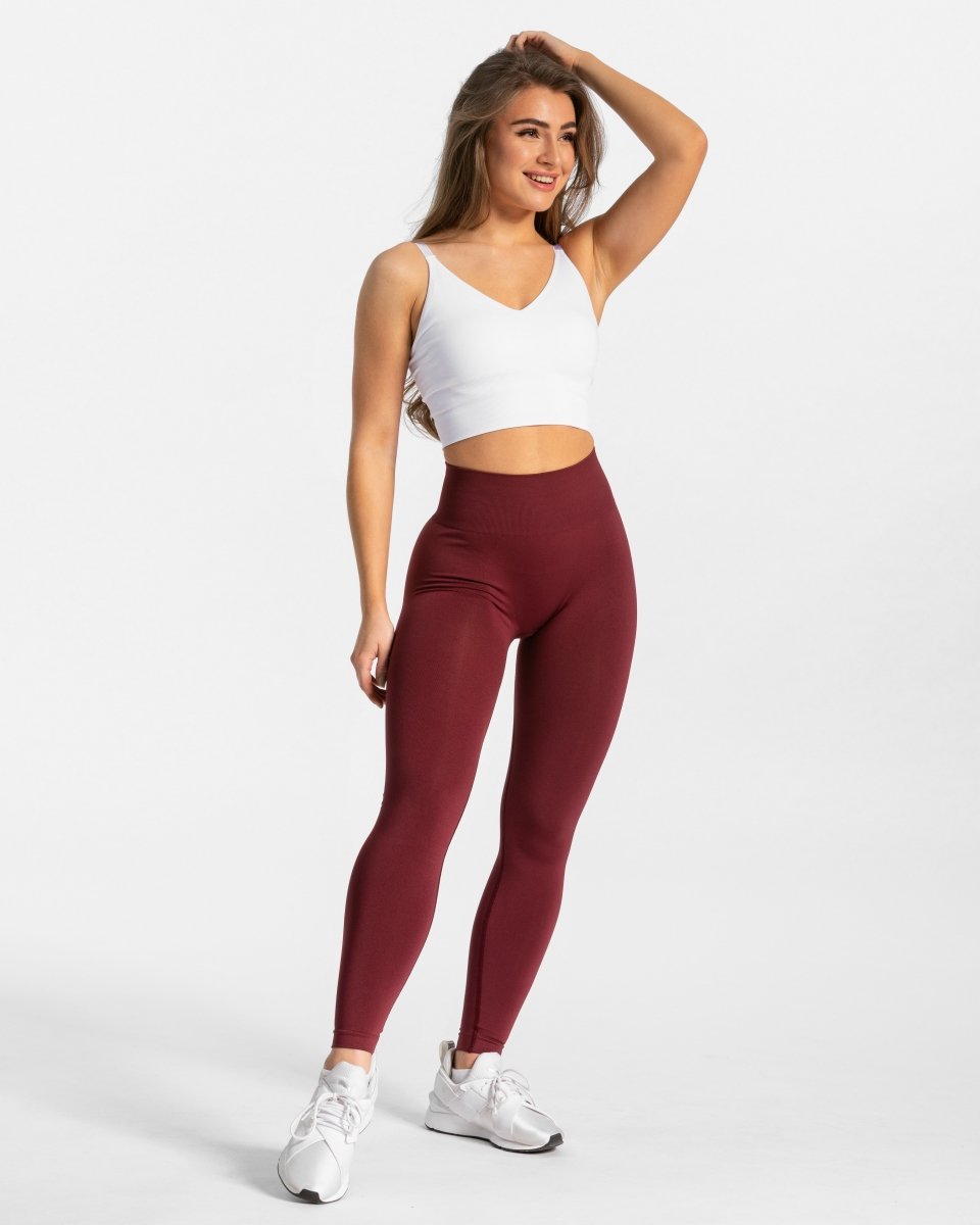 Teveo Classy Leggings Rot | HNWZTO-678