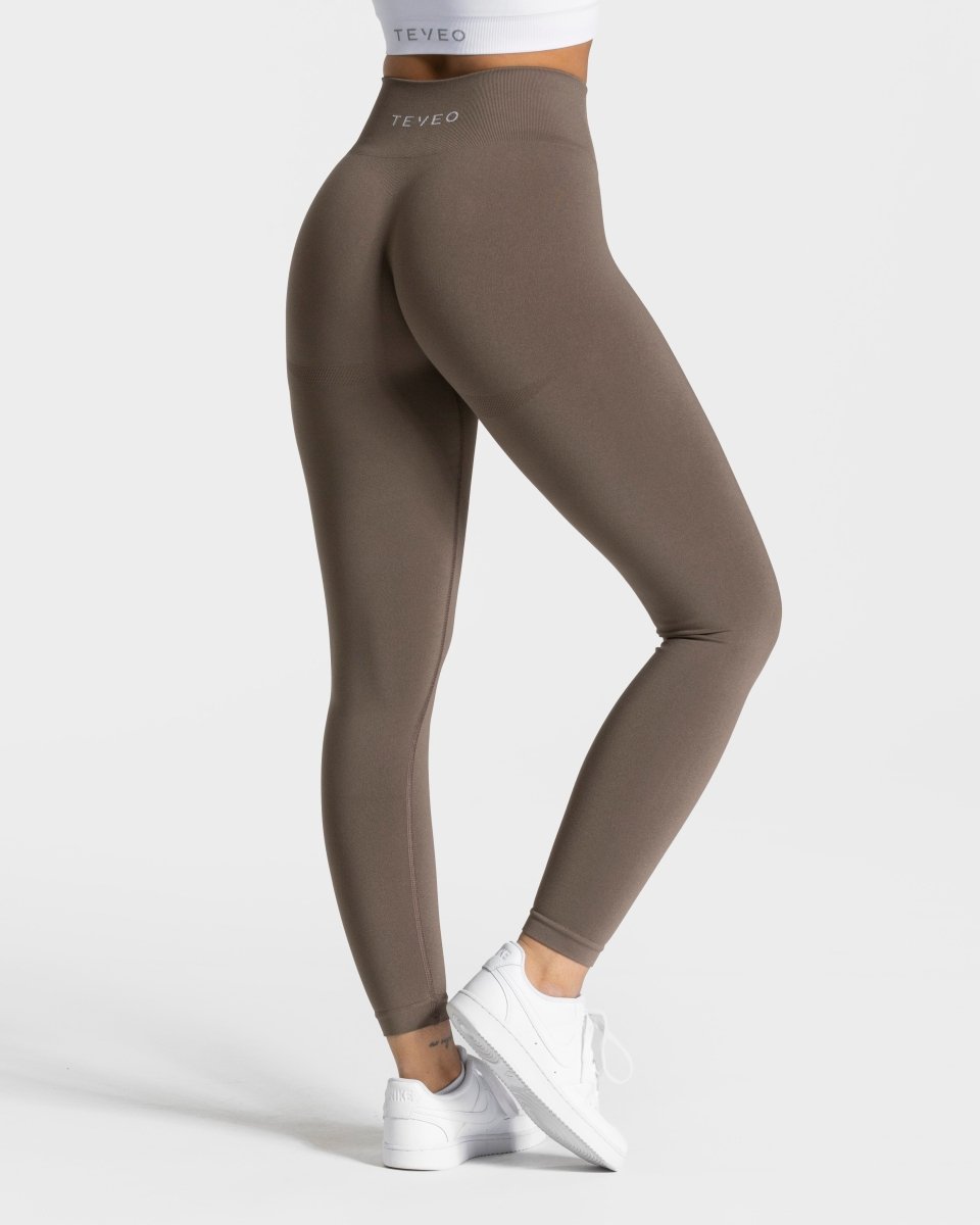 Teveo Classy Leggings Taupe | VWGOBR-162