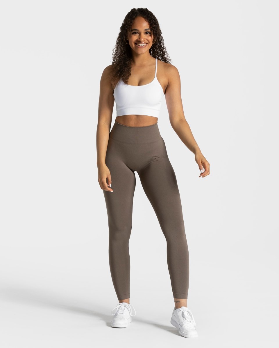 Teveo Classy Leggings Taupe | VWGOBR-162