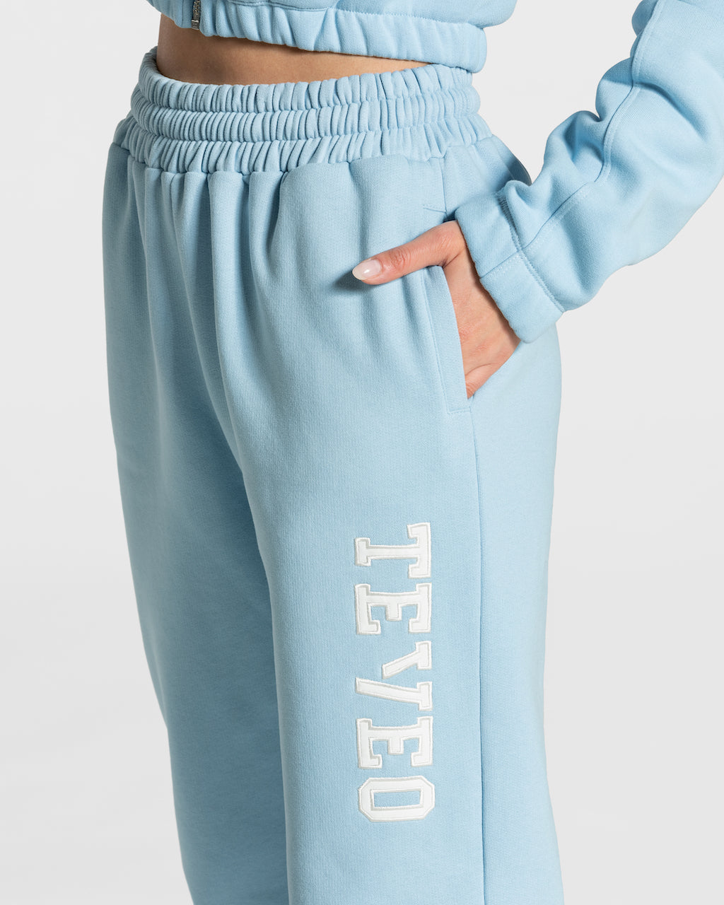 Teveo College Oversized Jogger Blau | TZEVWH-709