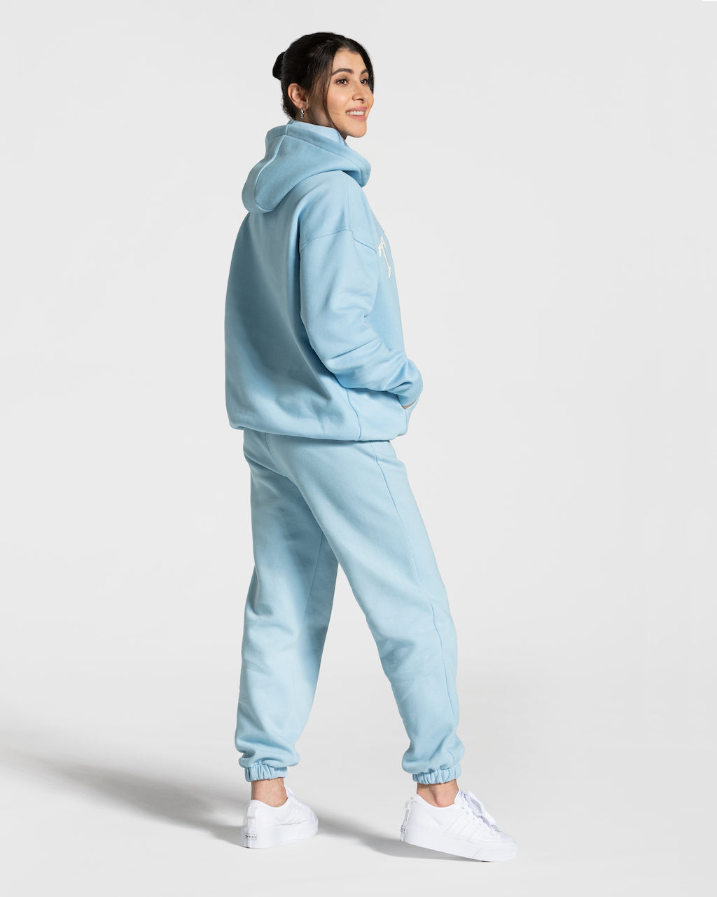 Teveo College Oversized Jogger Blau | TZEVWH-709