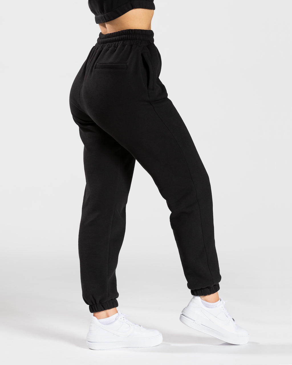 Teveo College Oversized Jogger Schwarz | NDLCQY-189