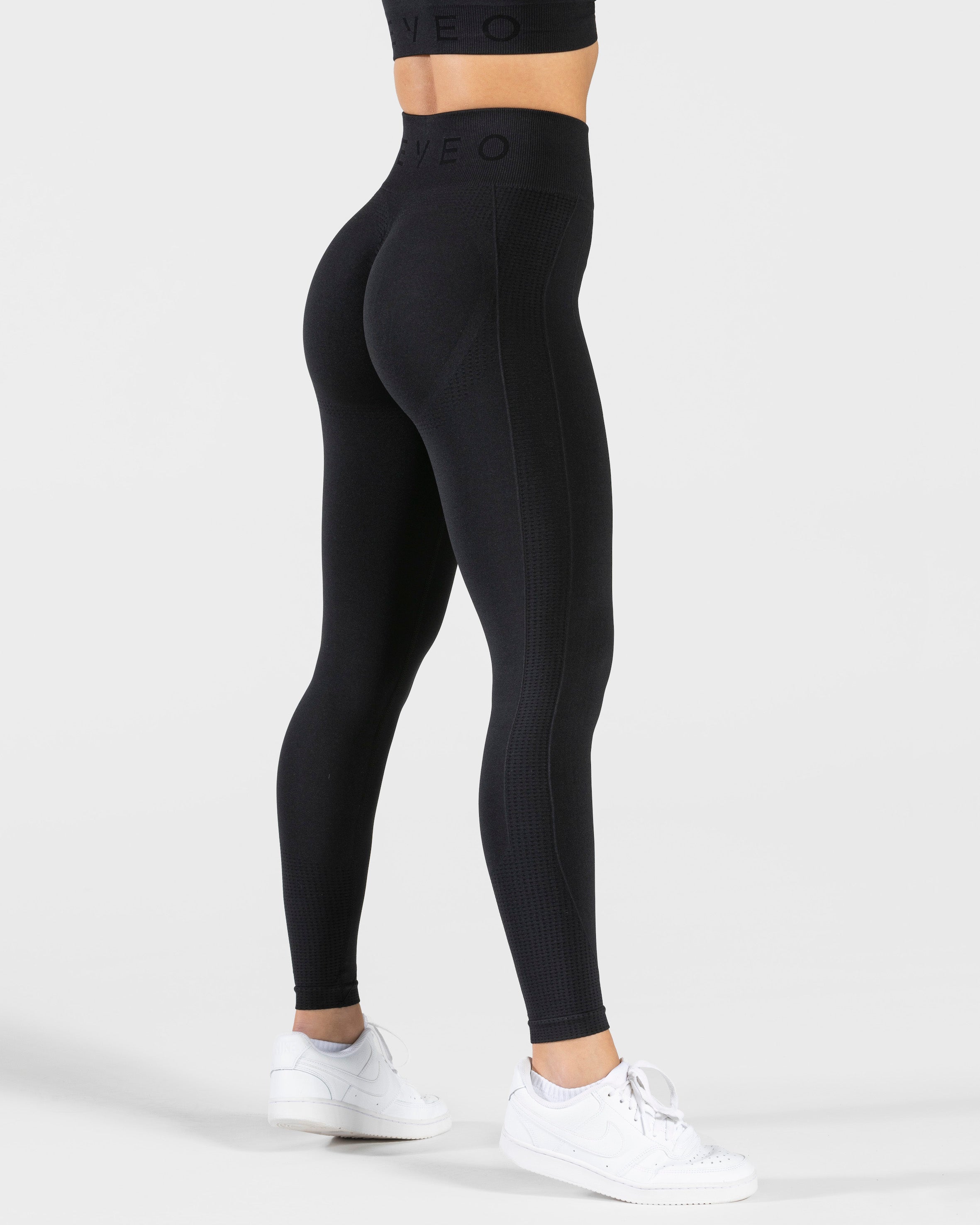 Teveo Focus Scrunch Leggings Schwarz | PMOEGK-735