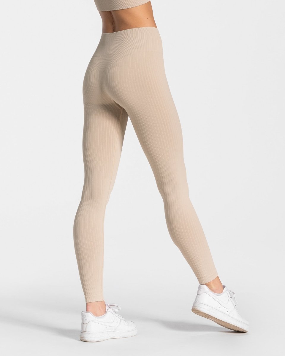 Teveo Golden Leggings Beige | LDCRPQ-213