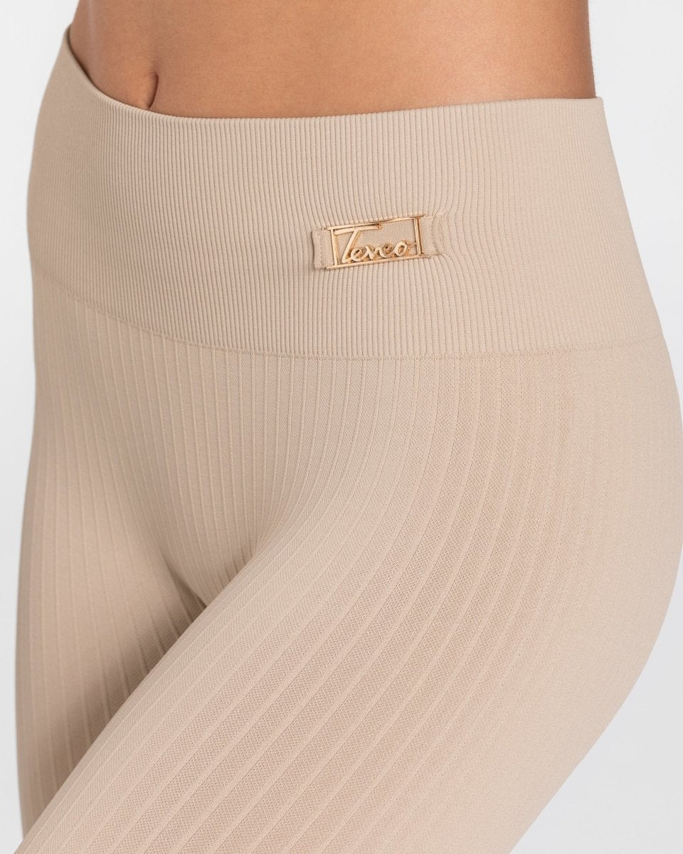 Teveo Golden Leggings Beige | LDCRPQ-213