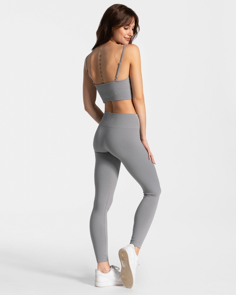 Teveo Golden Leggings Gray | IVABRO-157