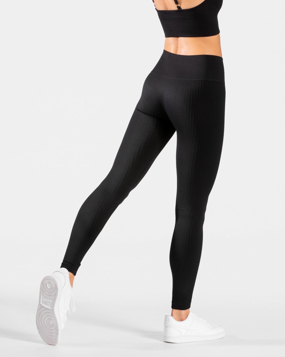 Teveo Golden Leggings Schwarz | GSMUXT-650