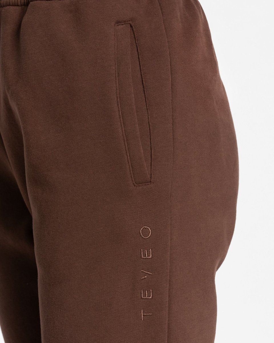 Teveo Iconic Oversized Jogger Braun | NTSBJX-843