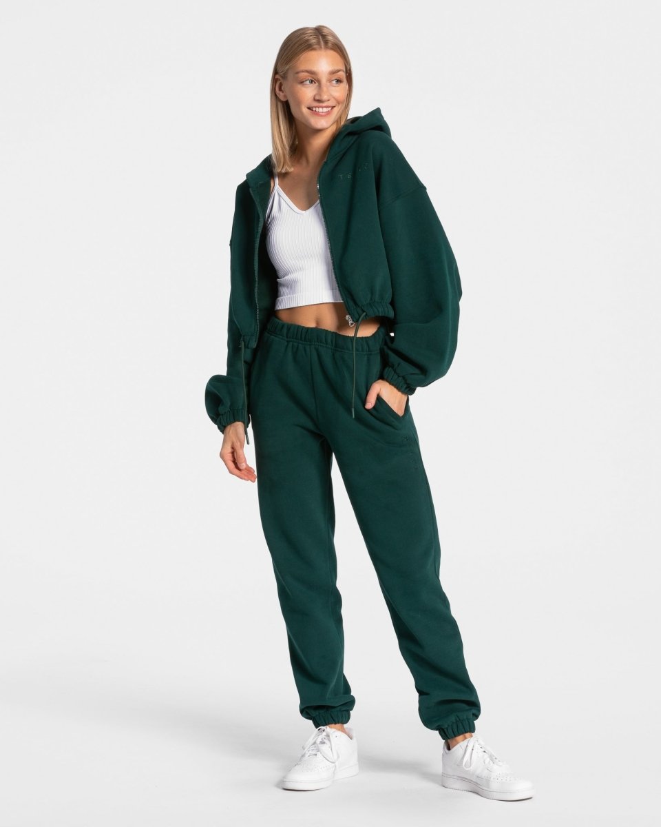 Teveo Iconic Oversized Jogger Dunkelgrün | QZYDGH-289