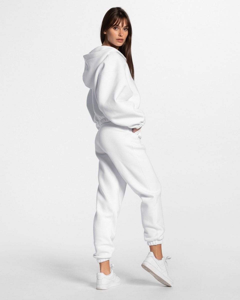 Teveo Iconic Oversized Jogger Weiß | OSEZNW-781