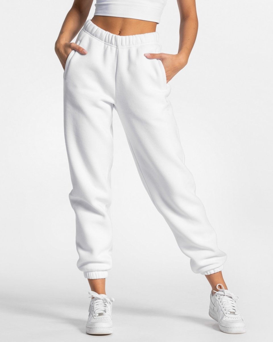 Teveo Iconic Oversized Jogger Weiß | OSEZNW-781