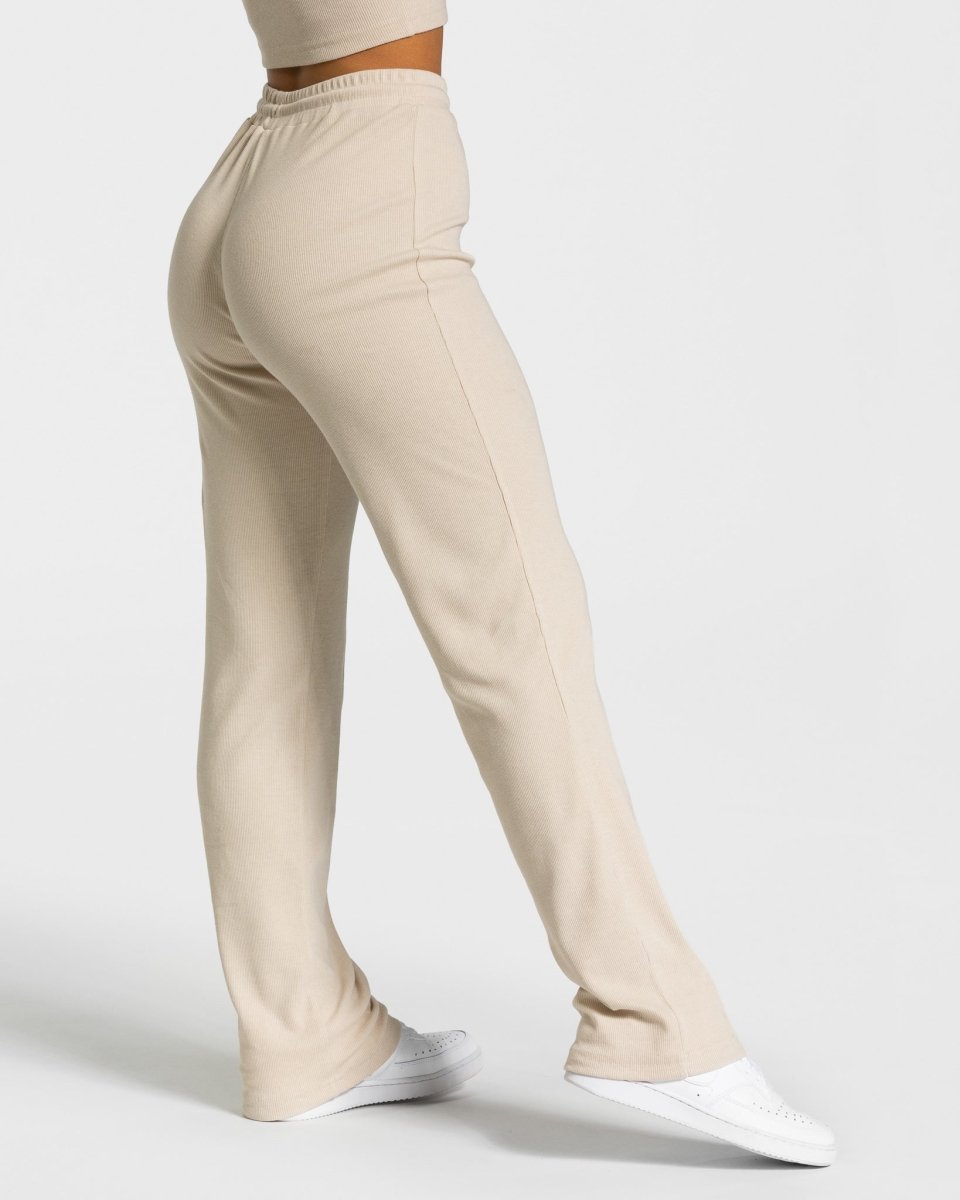 Teveo Lounge Pants Beige | BFSRXD-409