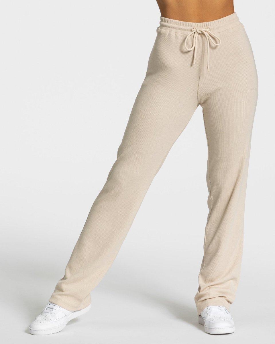 Teveo Lounge Pants Beige | BFSRXD-409