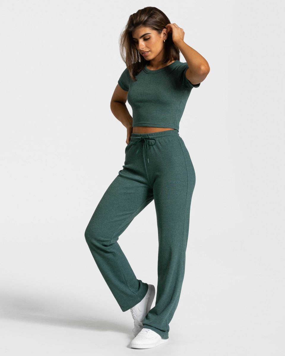 Teveo Lounge Pants Dunkelgrün | HDMTFL-912