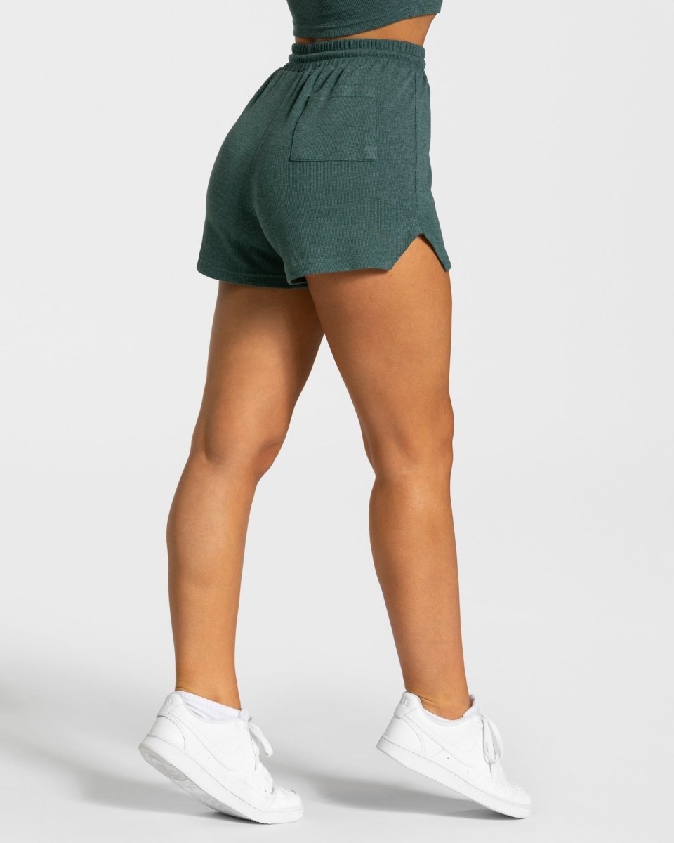 Teveo Lounge Shorts Dunkelgrün | RMEYHB-357