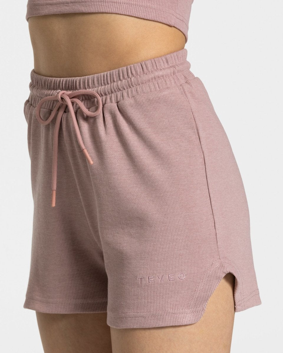 Teveo Lounge Shorts Rosa | VWYHAZ-673