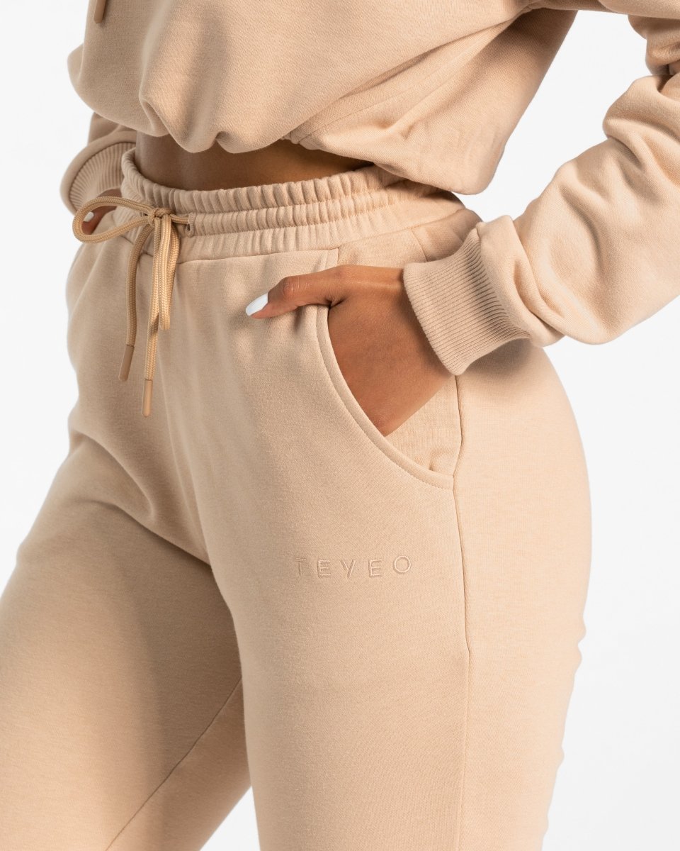 Teveo Oversized Jogger Nude | YHKGXO-675