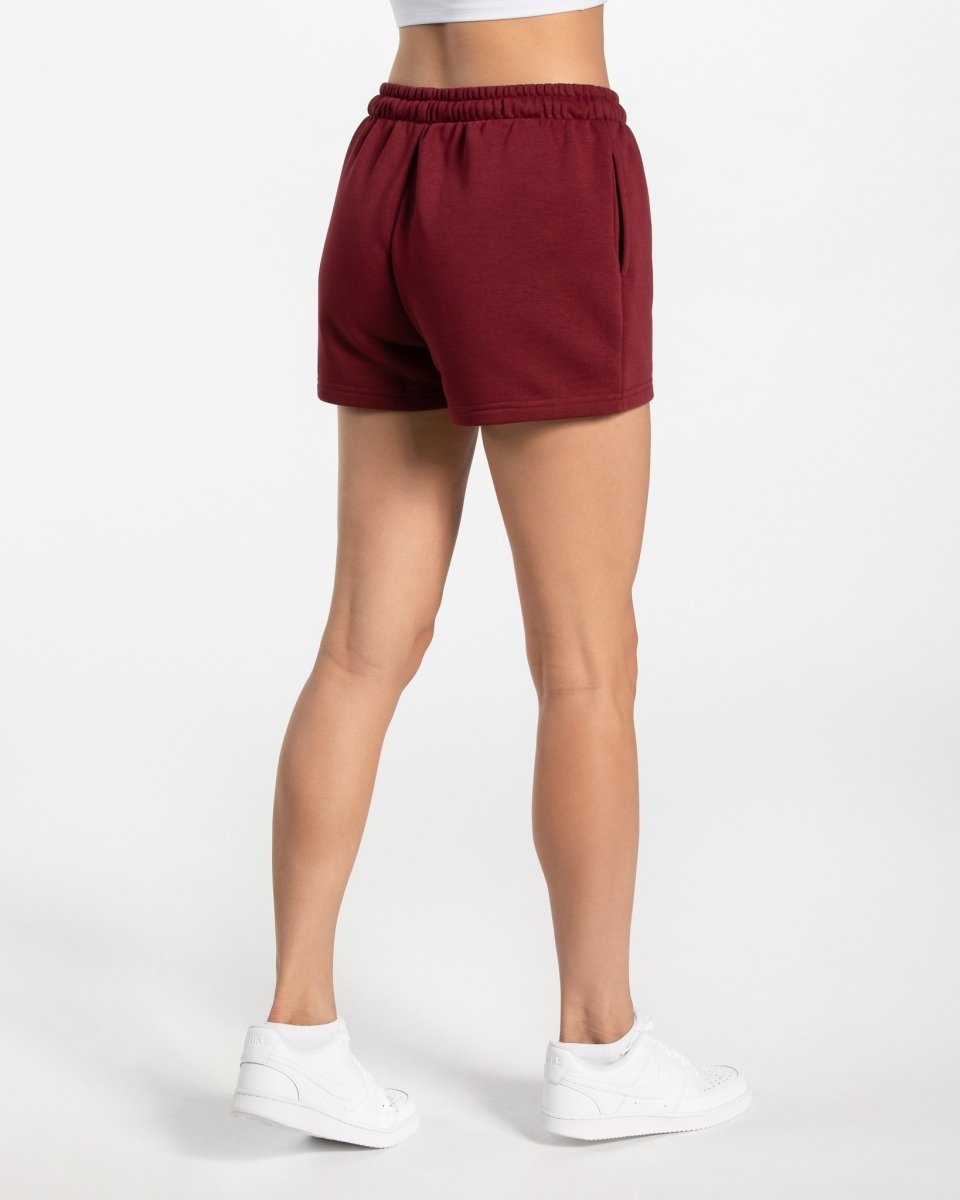 Teveo Oversized Shorts Rot | PMAQSR-958