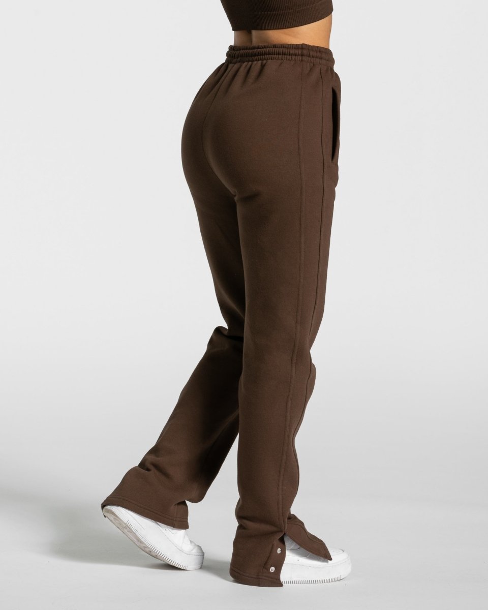 Teveo Sassy Slit Jogger Braun | FJLUMO-534