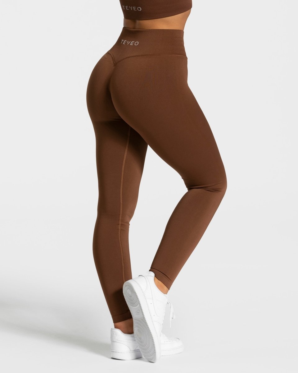 Teveo Sensation Leggings Karamell | VPFOAC-719