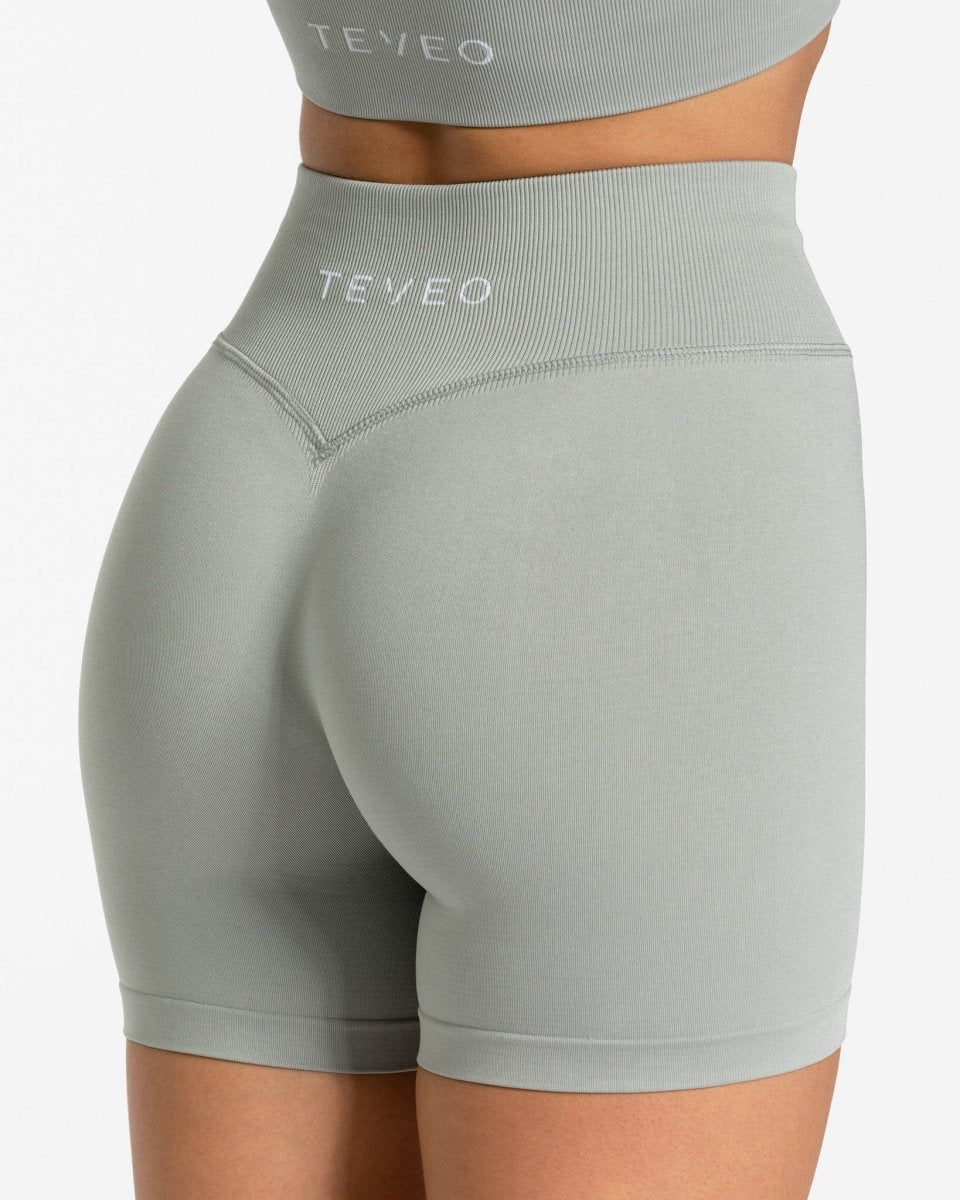 Teveo Sensation Mini Shorts Gray | KQGXPZ-092