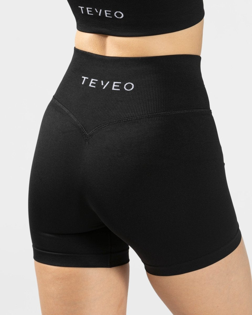 Teveo Sensation Mini Shorts Schwarz | DZBOAX-381