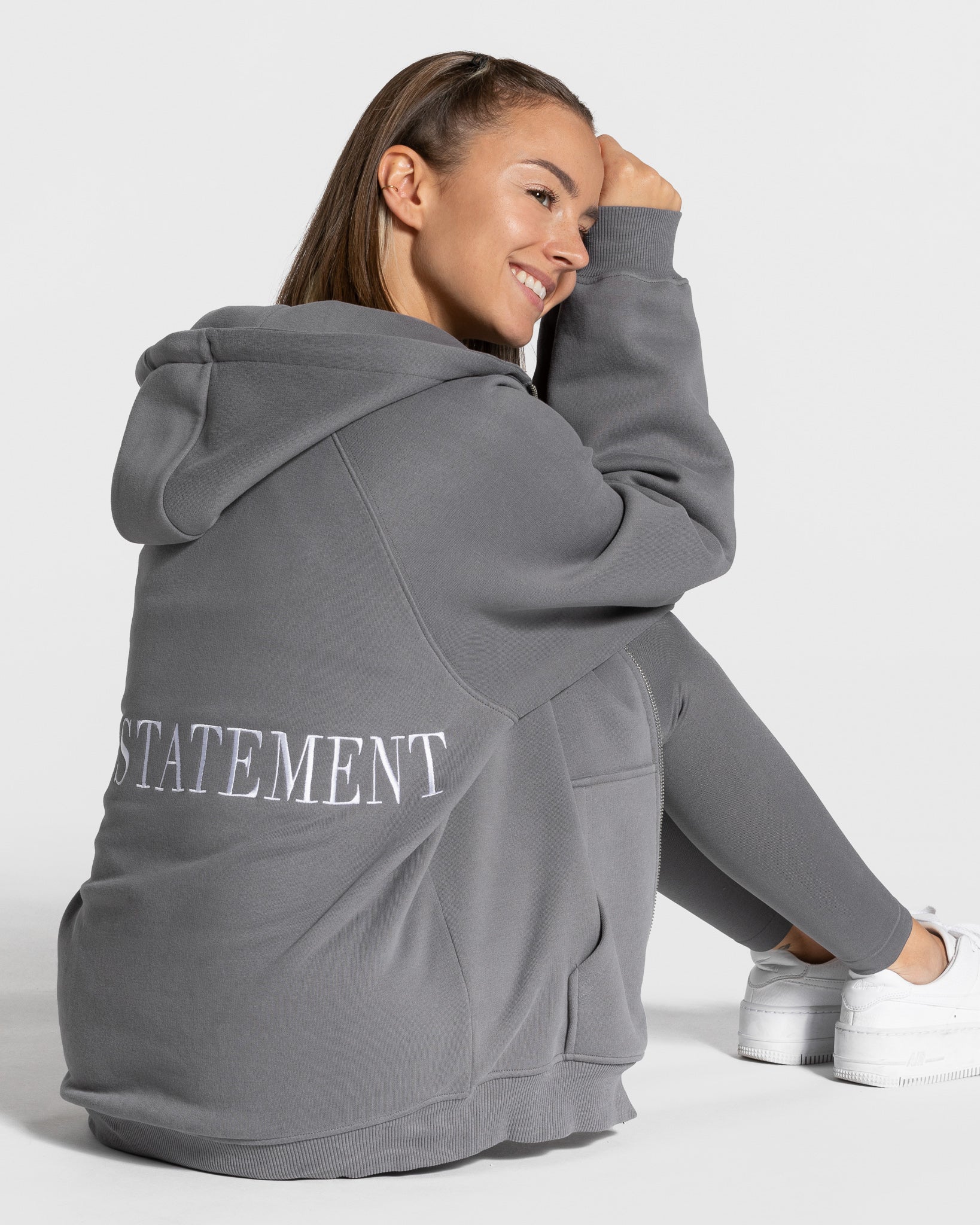 Teveo Statement Oversized Jackets Graphit | CBJMPE-026