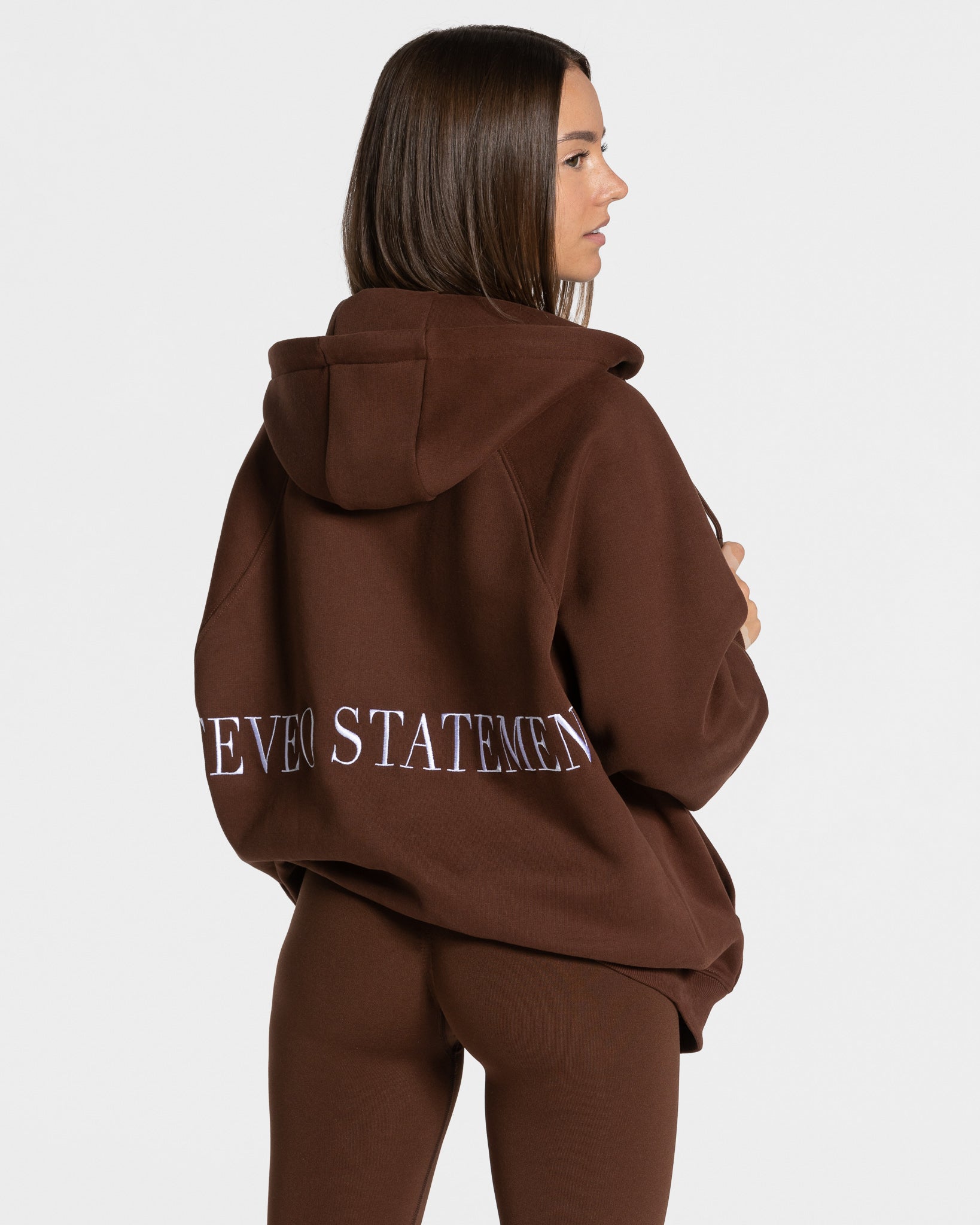 Teveo Statement Oversized Jackets Kaffee | KOIDYC-346