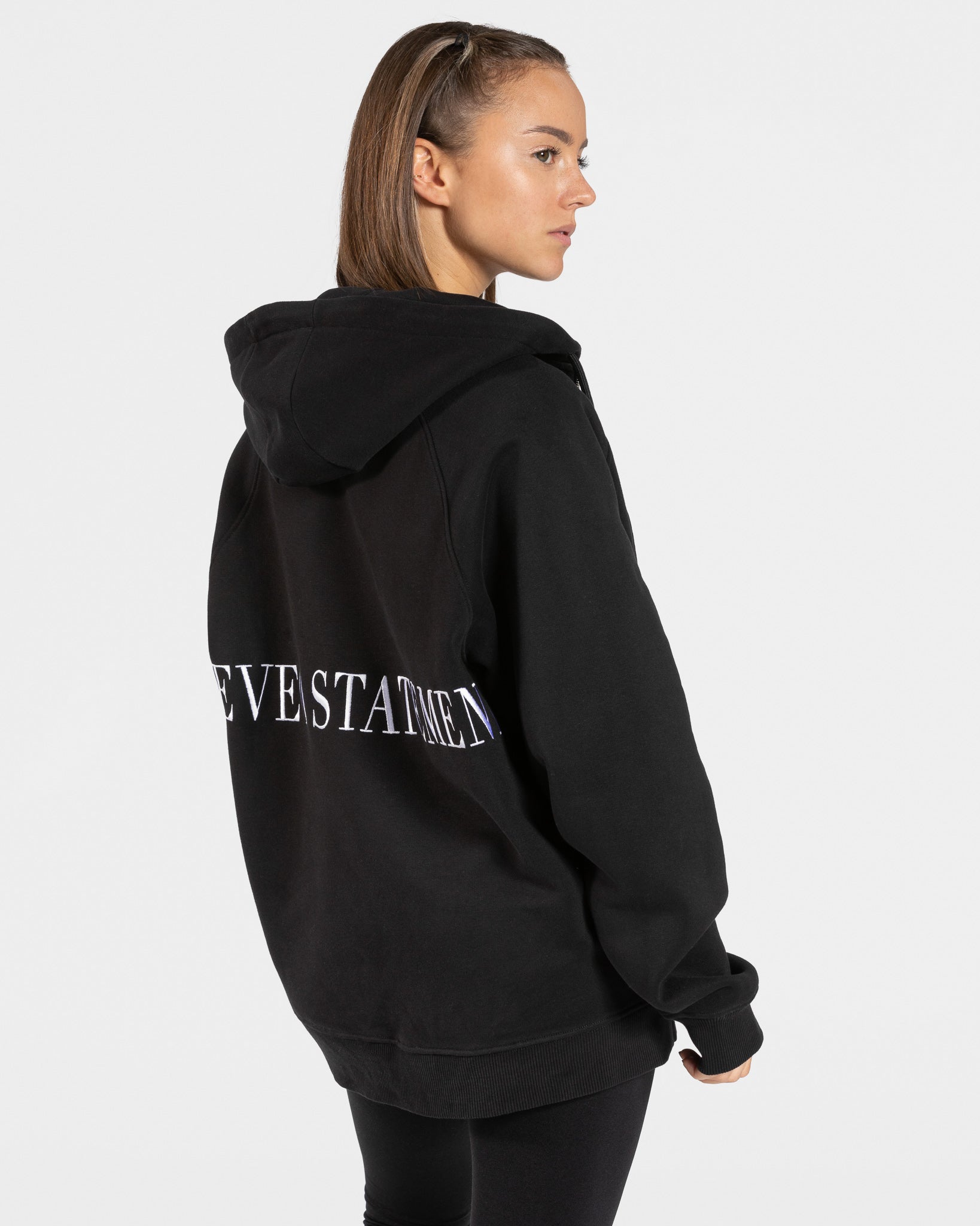 Teveo Statement Oversized Jackets Schwarz | GMPLCH-874