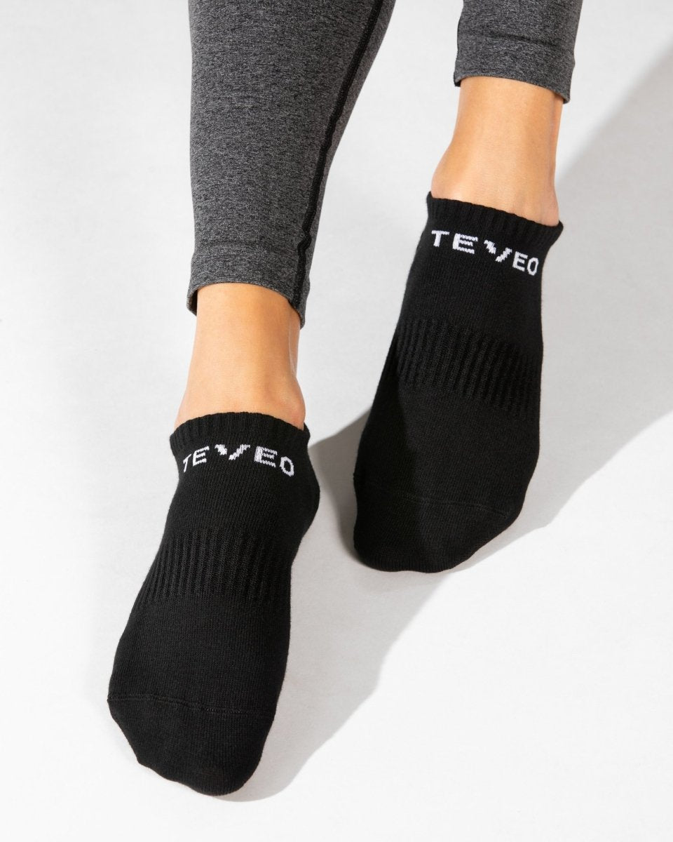 Teveo TEVEO Sport Socken (2er) Schwarz | EFMUNR-538