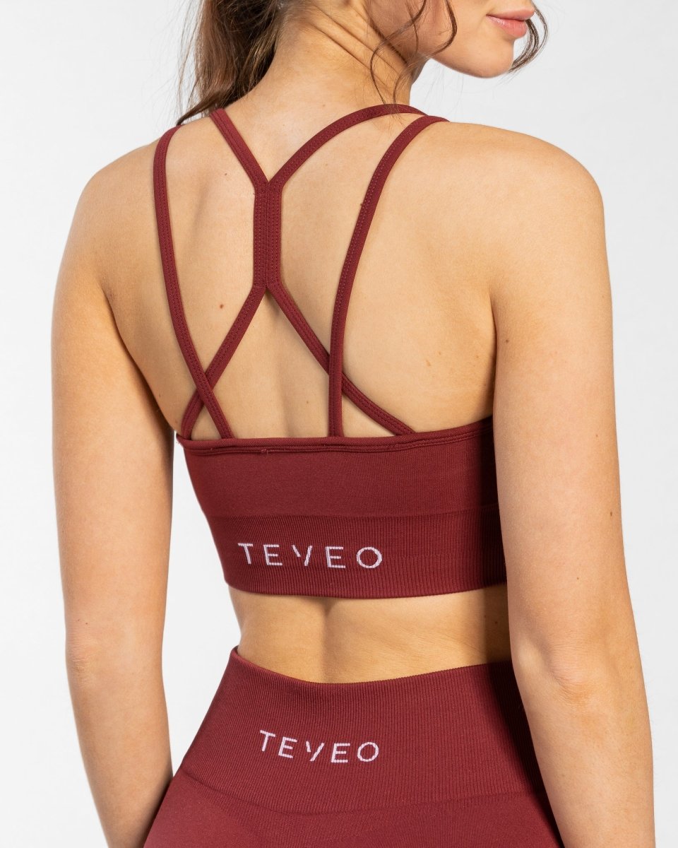 Teveo Timeless Scrunch Bh Rot | IZQOVY-163