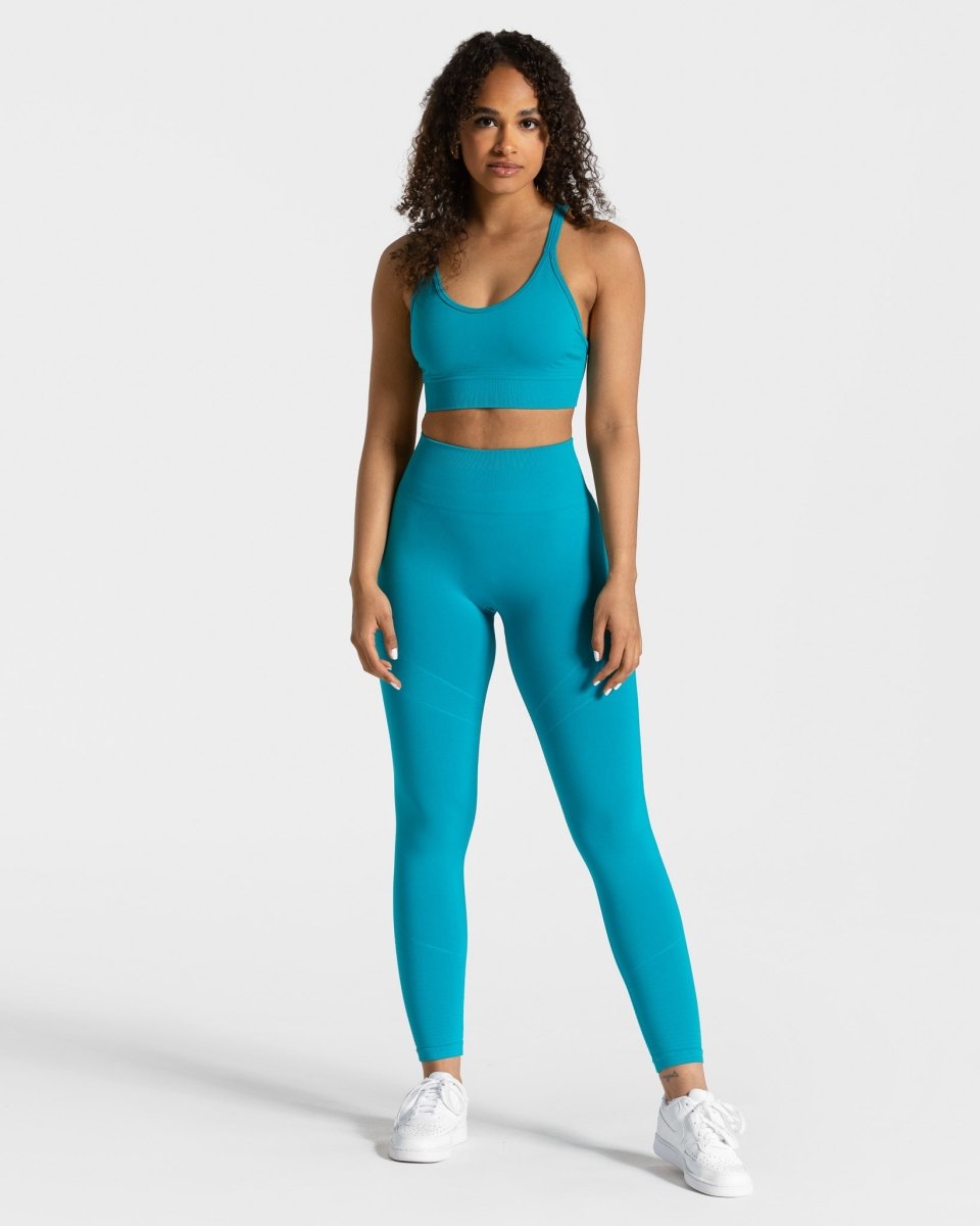 Teveo True Leggings Blau | TVFHGR-680