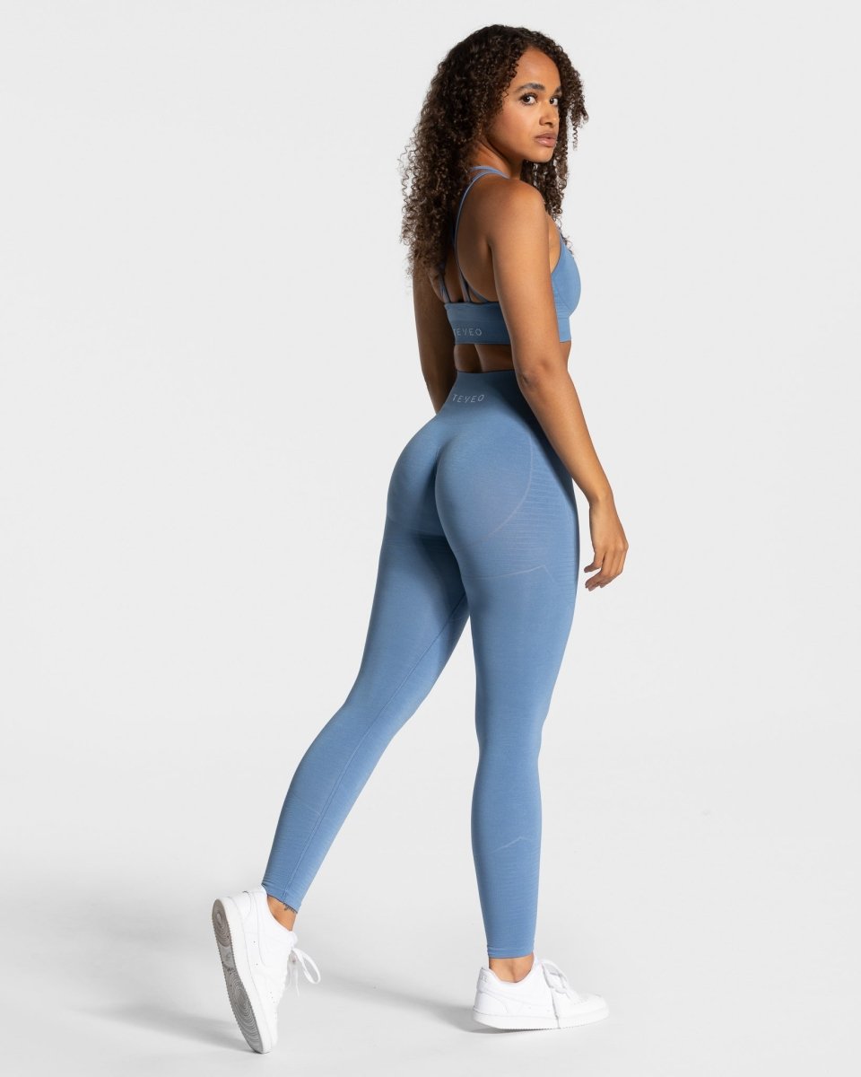 Teveo True Leggings Blau | YPBGIJ-705