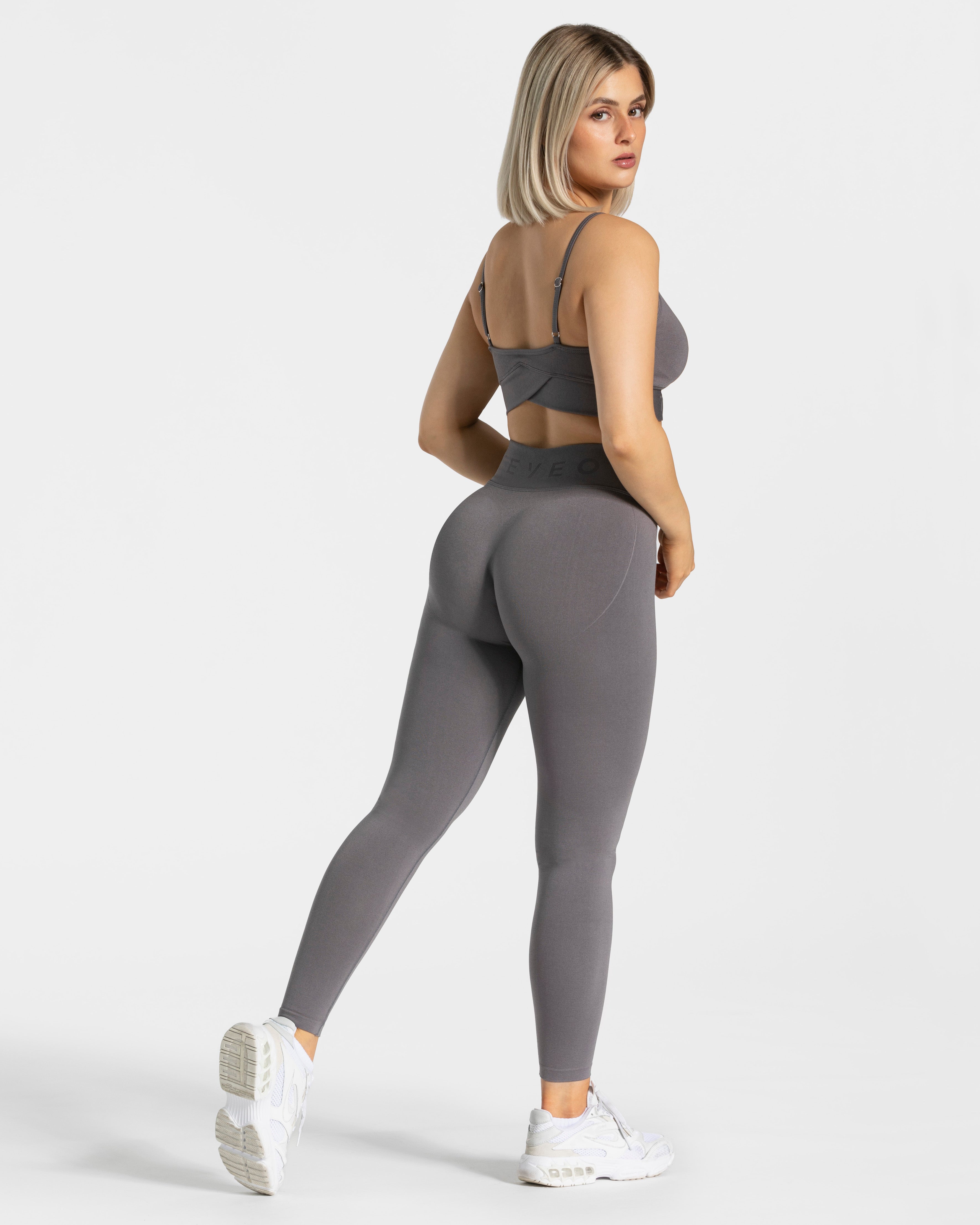 Teveo V-Shape Leggings Graphit | CWJLER-306